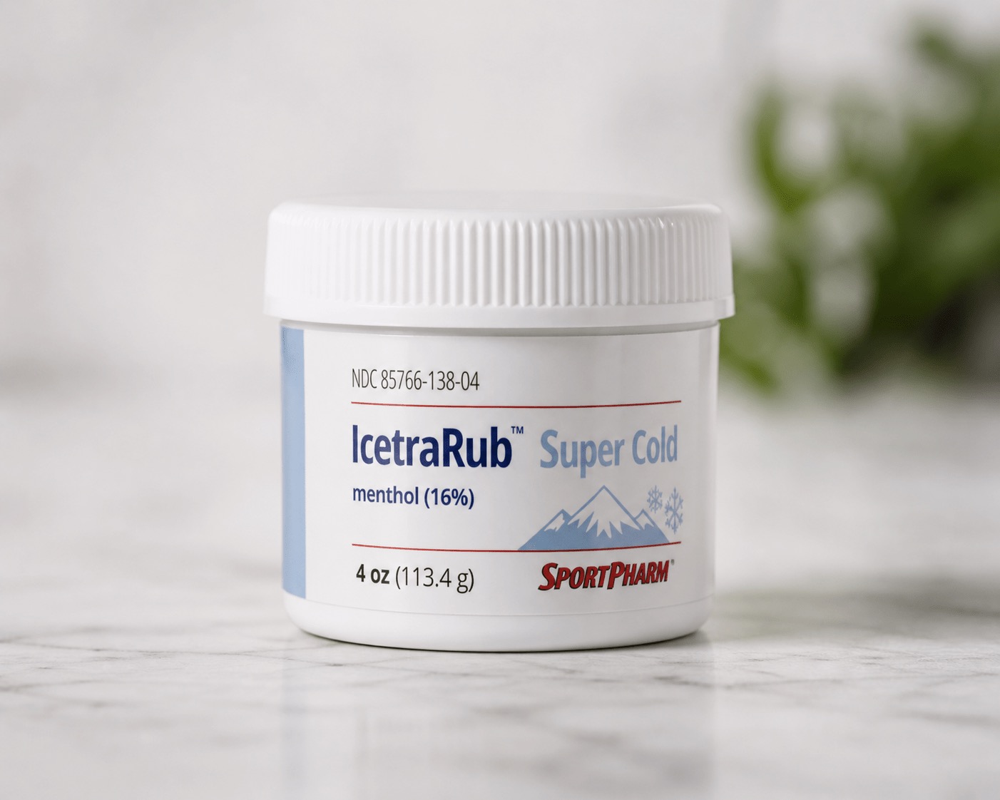 Super Cold jar for summer pain management