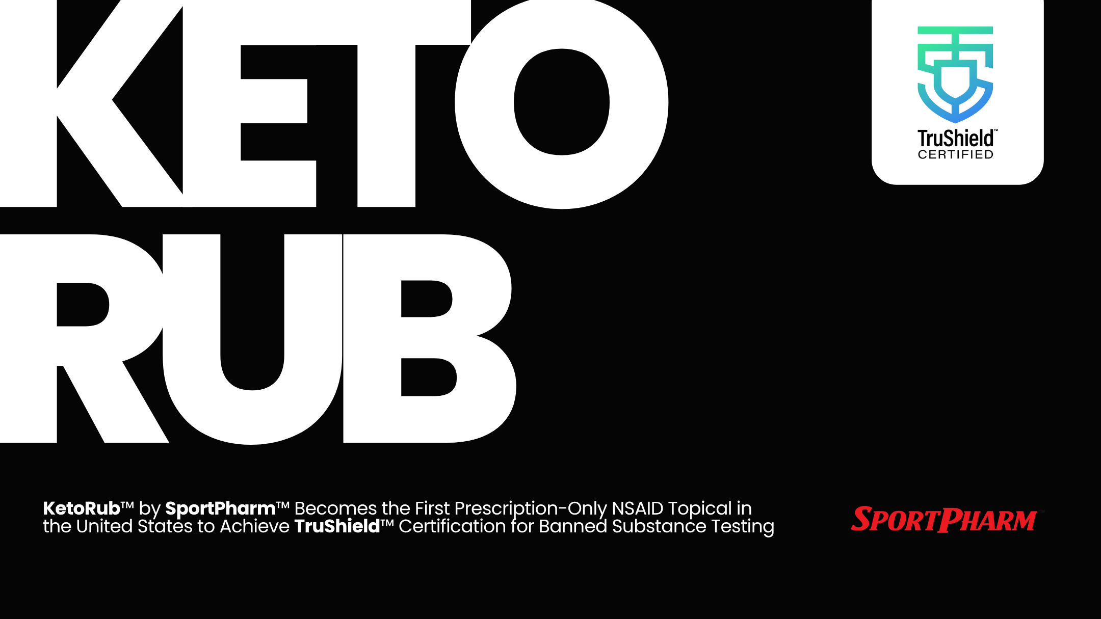 KetoRub and TruShield clean sport partnership