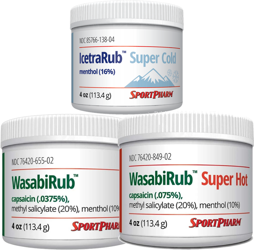 Team Trifecta Bundle — WasabiRub, Super Hot and Super Cold