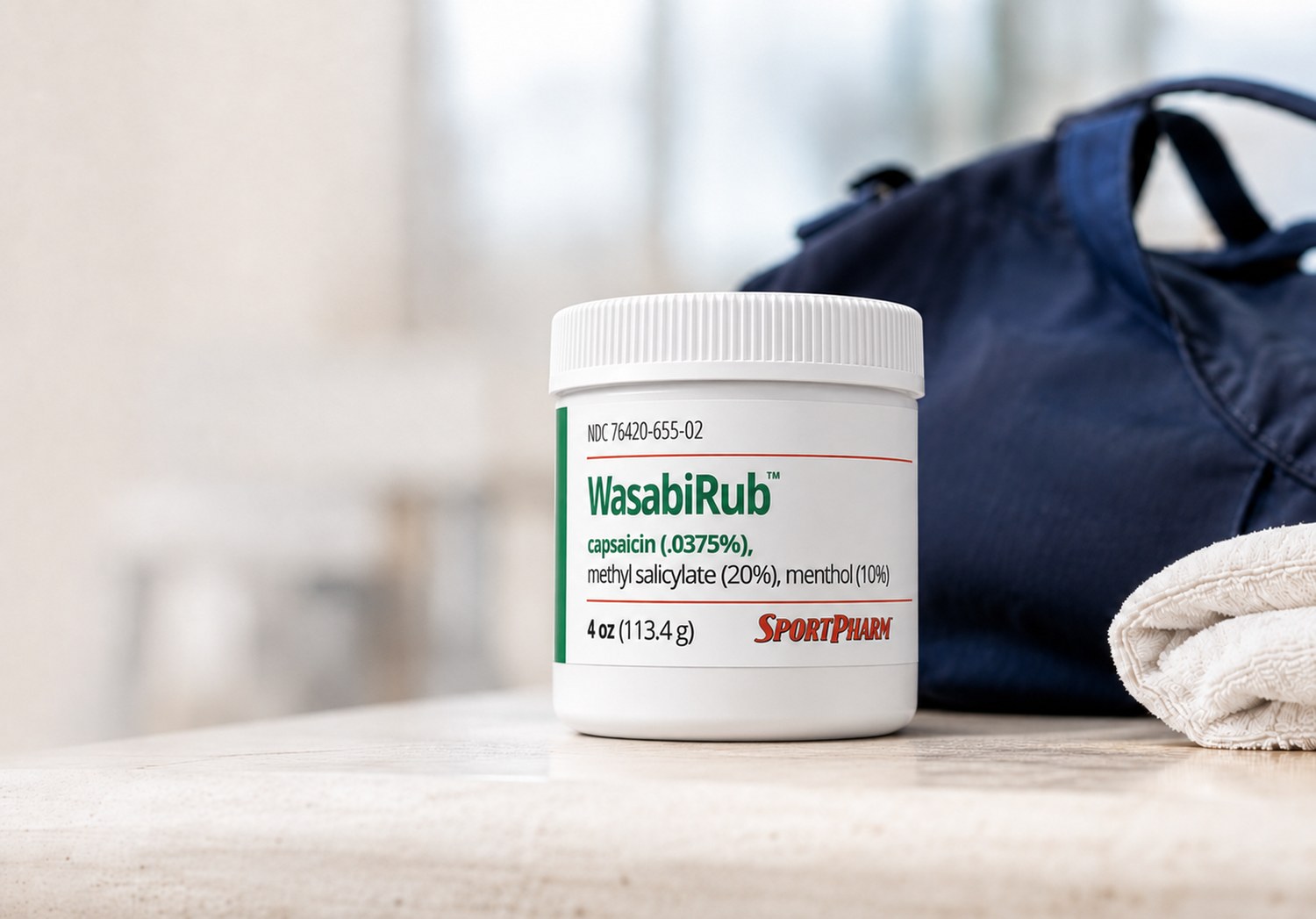 WasabiRub topical range